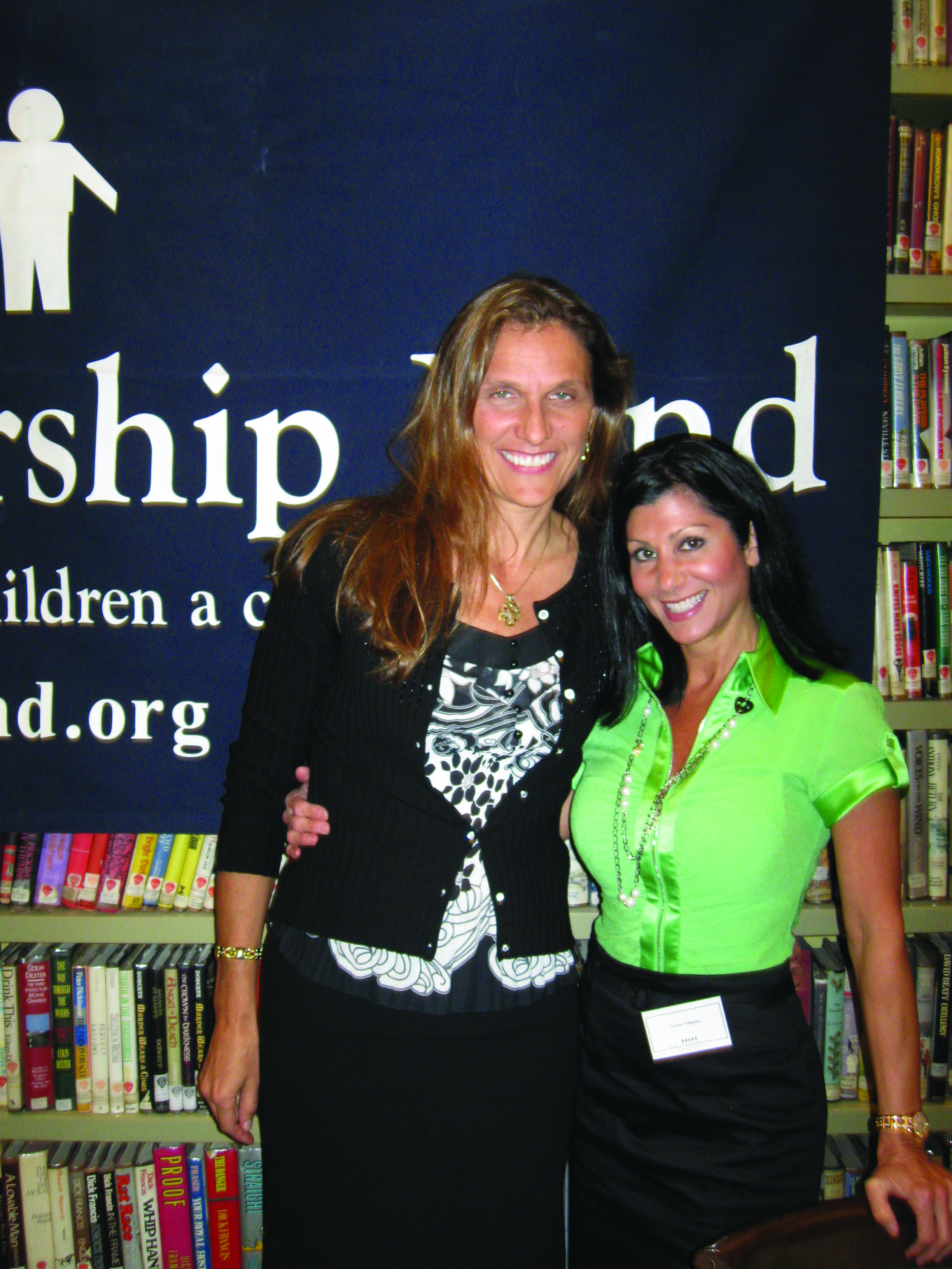 CSF President, Darla Romfo, and Board Member, Noelle Nikpour