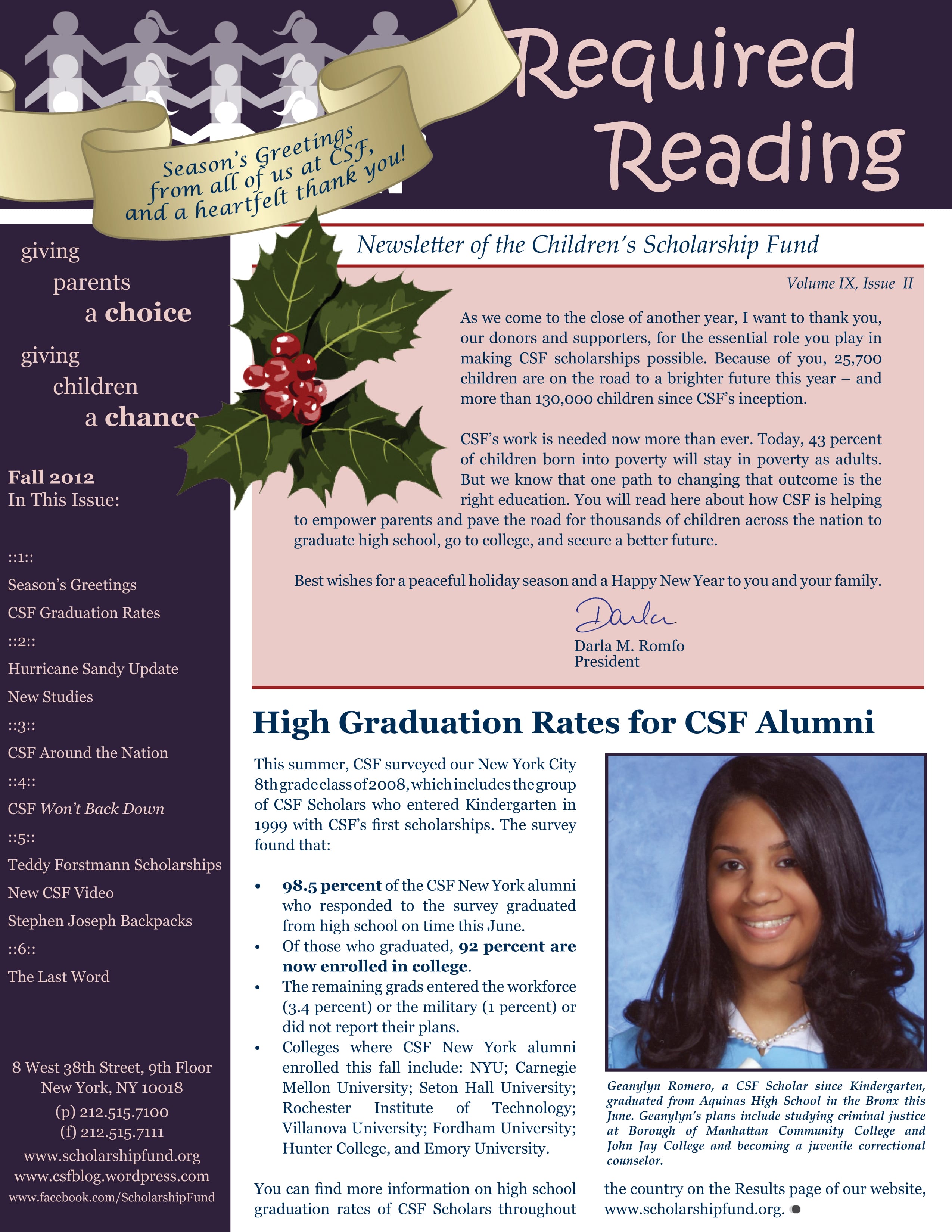 Fall12NewsletterCoverWeb