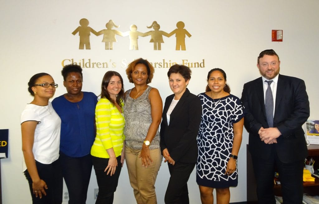 CSF participating schools met with New York program staff this week for a scholarship management workshop.