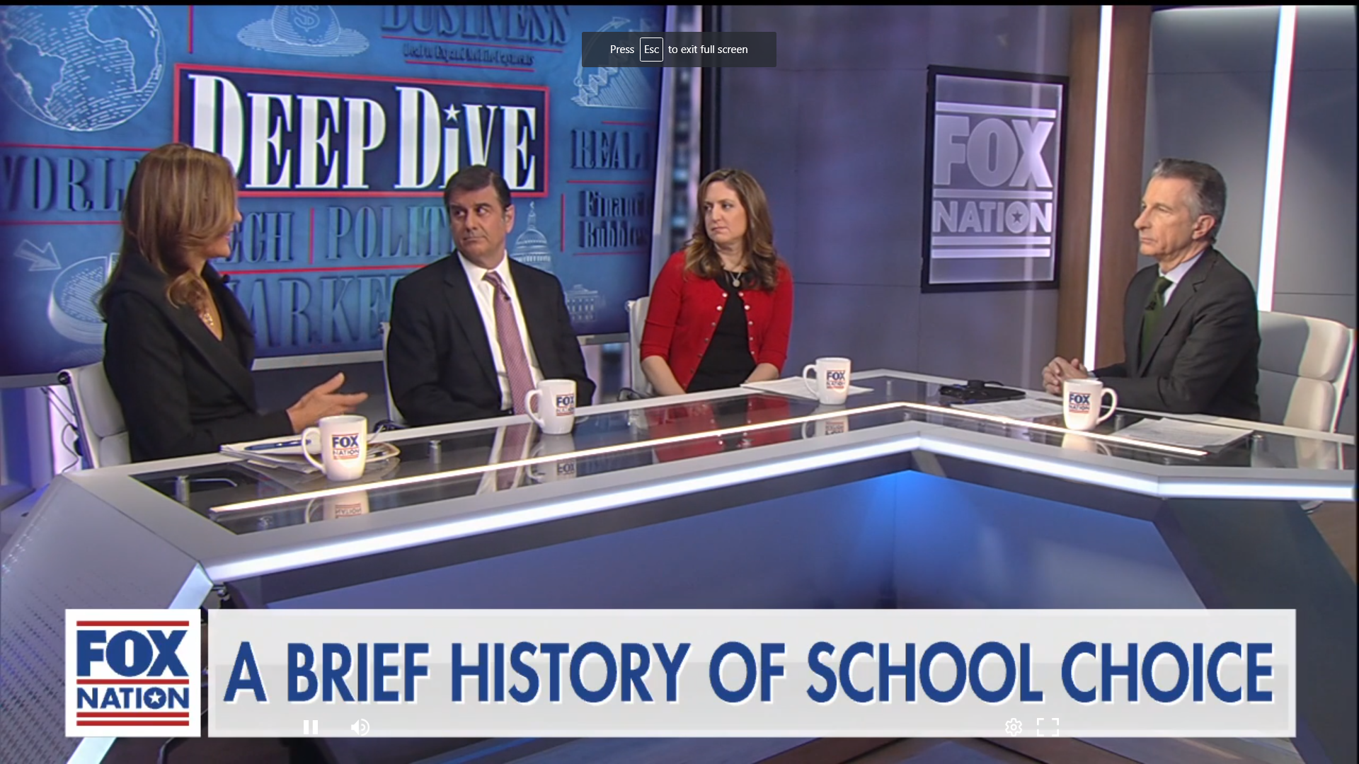 CSF President on Fox Nation’s Deep Dive